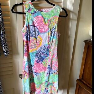 Lilly Pulitzer Mila Sleeveless Sheath Dress “Roar of the Seas”